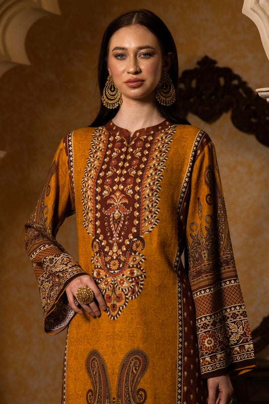 THE BARI Women Ethnic Motifs Printed Regular Kurta with Palazzos & With Dupatta