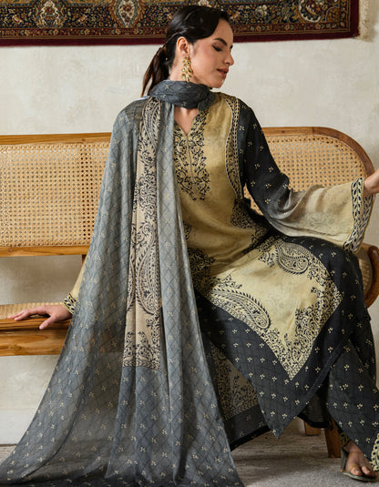 Unstitched Crepe SU-051