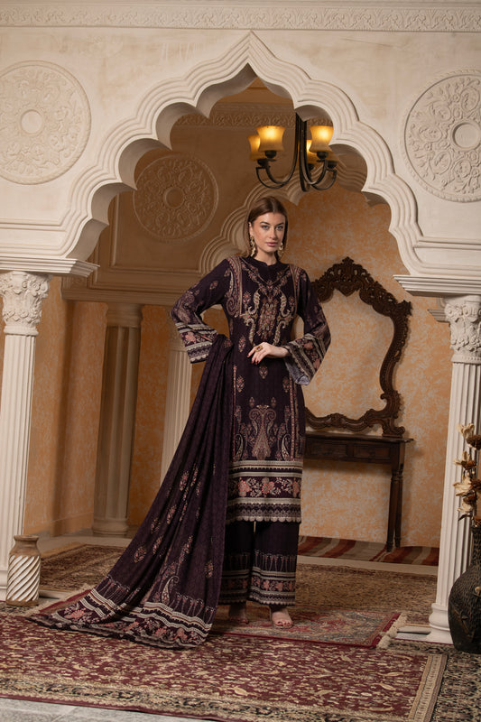 THE BARI Women Ethnic Motifs Printed Regular Kurta with Palazzos & With Dupatta